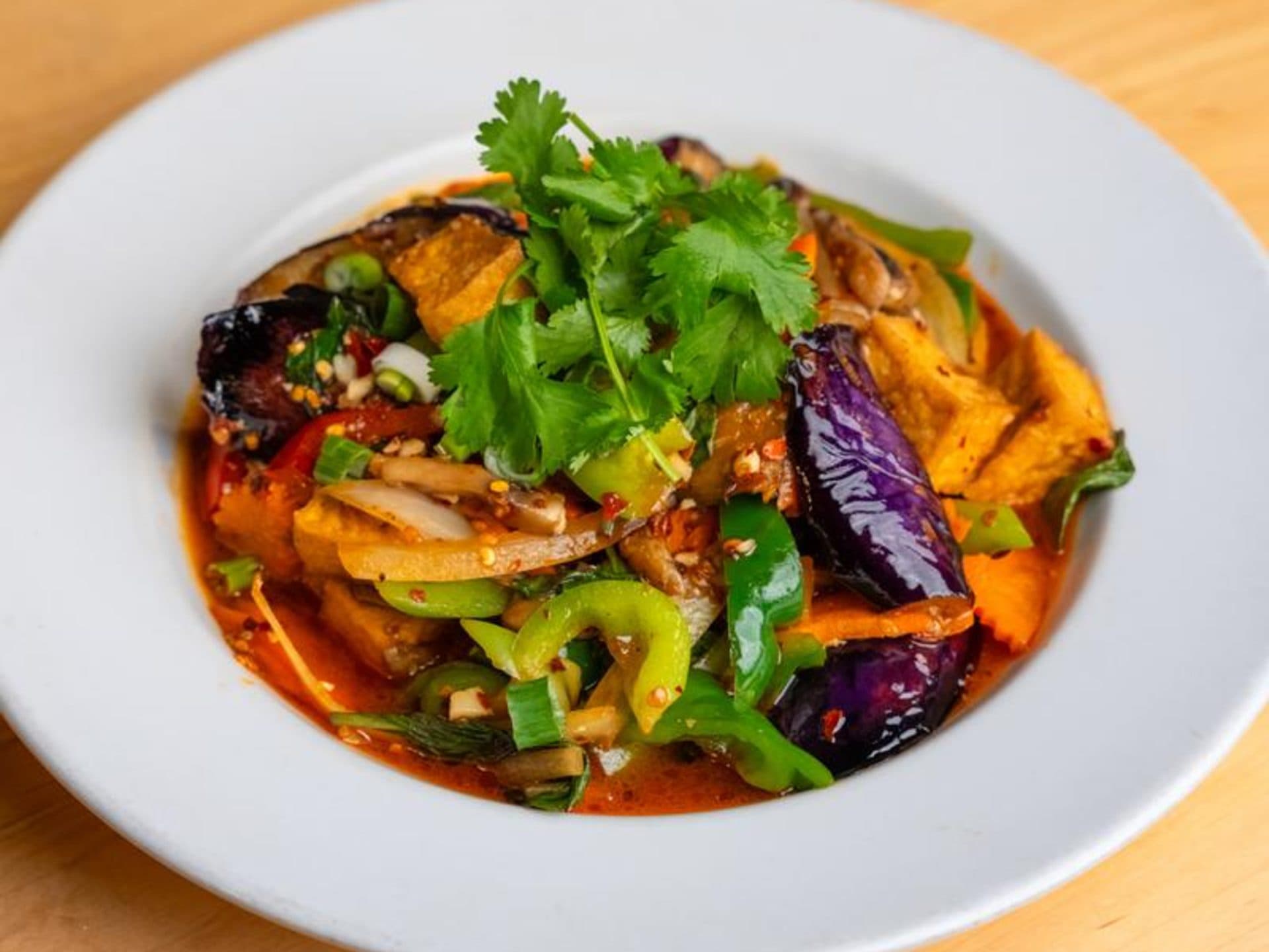 EGGPLANT CURRY